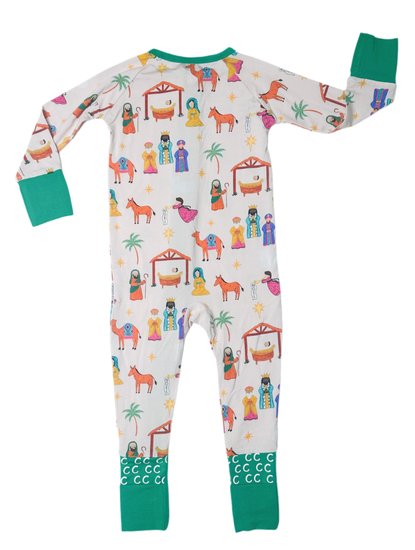 O come, Emmanuel zipper footie