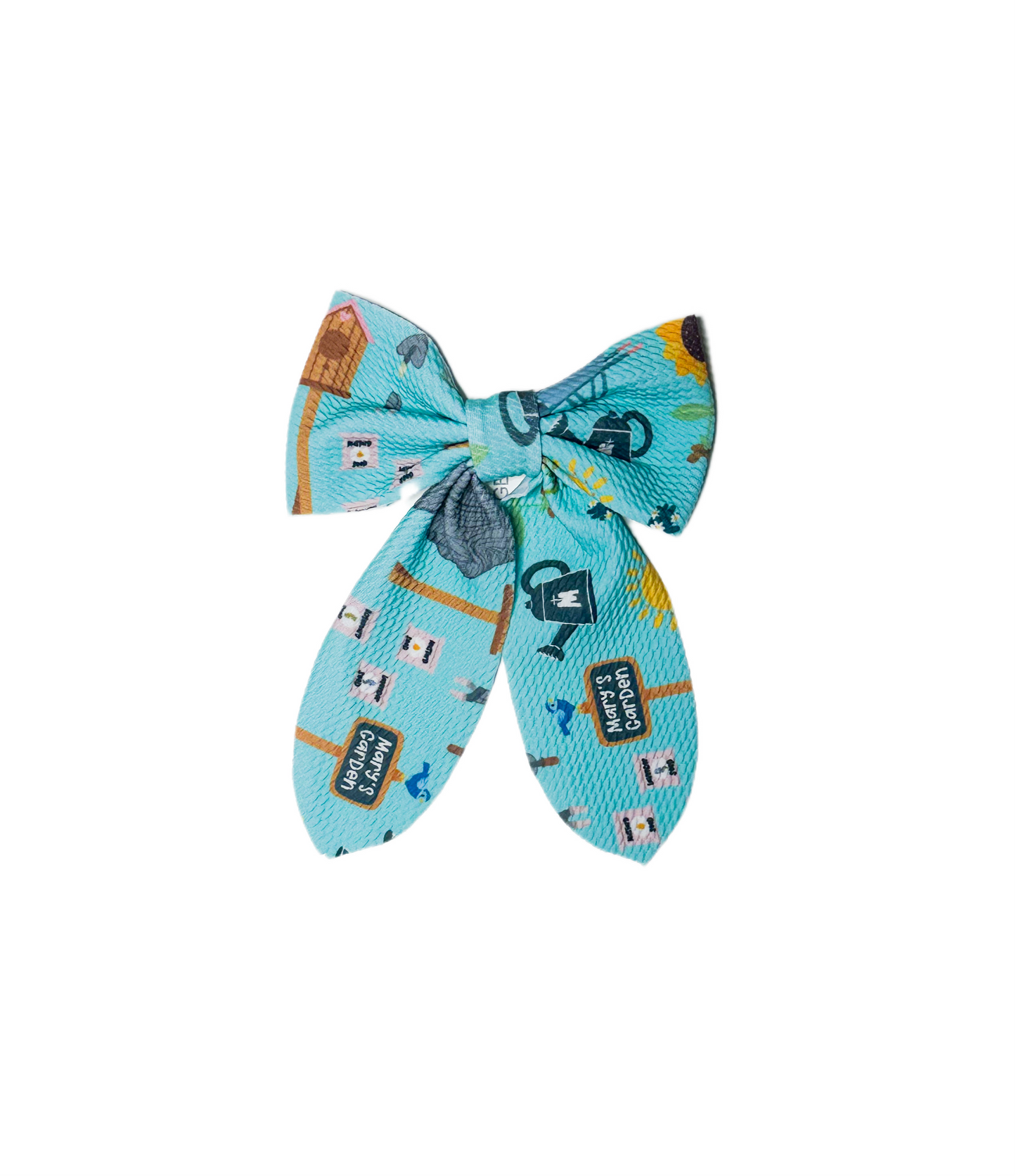 Mary’s Garden hair bow clip