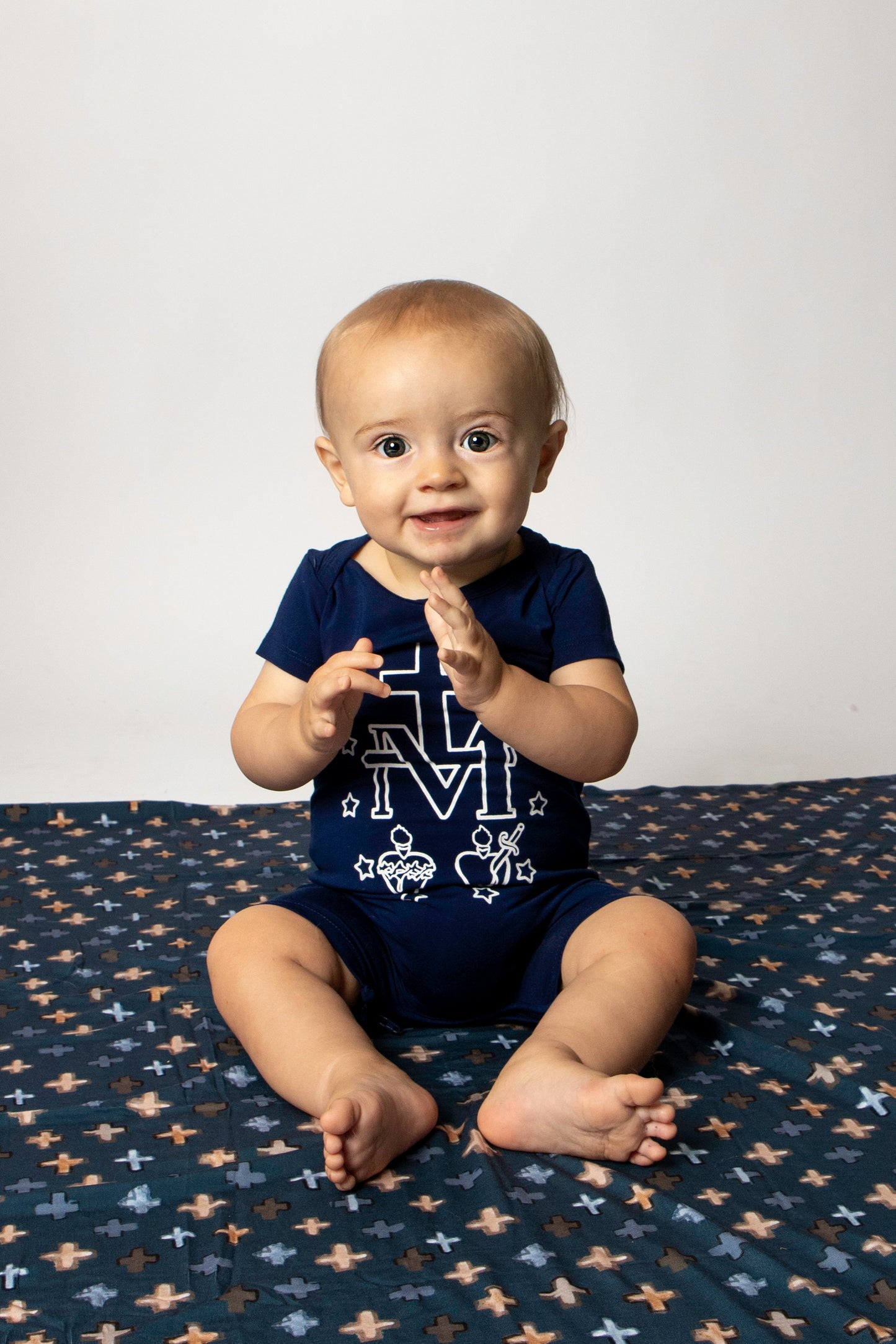 Miraculous Medal shortie romper