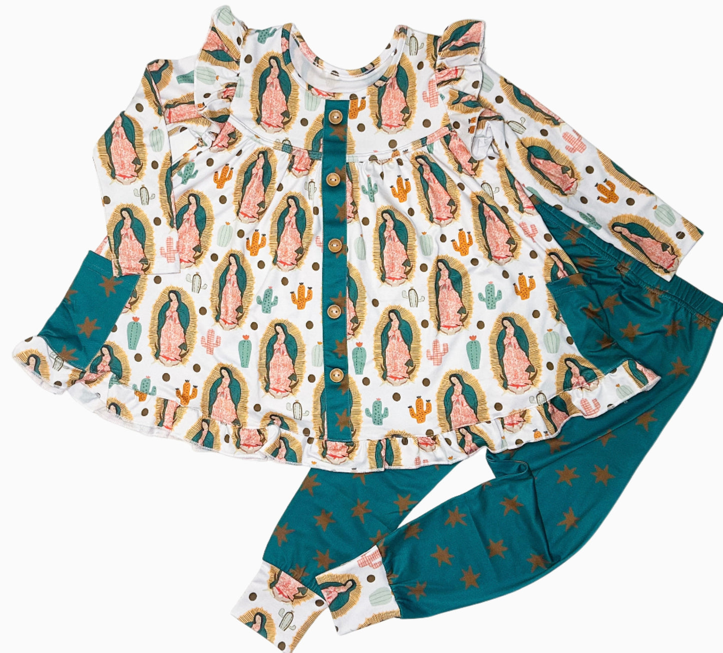Our Lady of Guadalupe Peplum set
