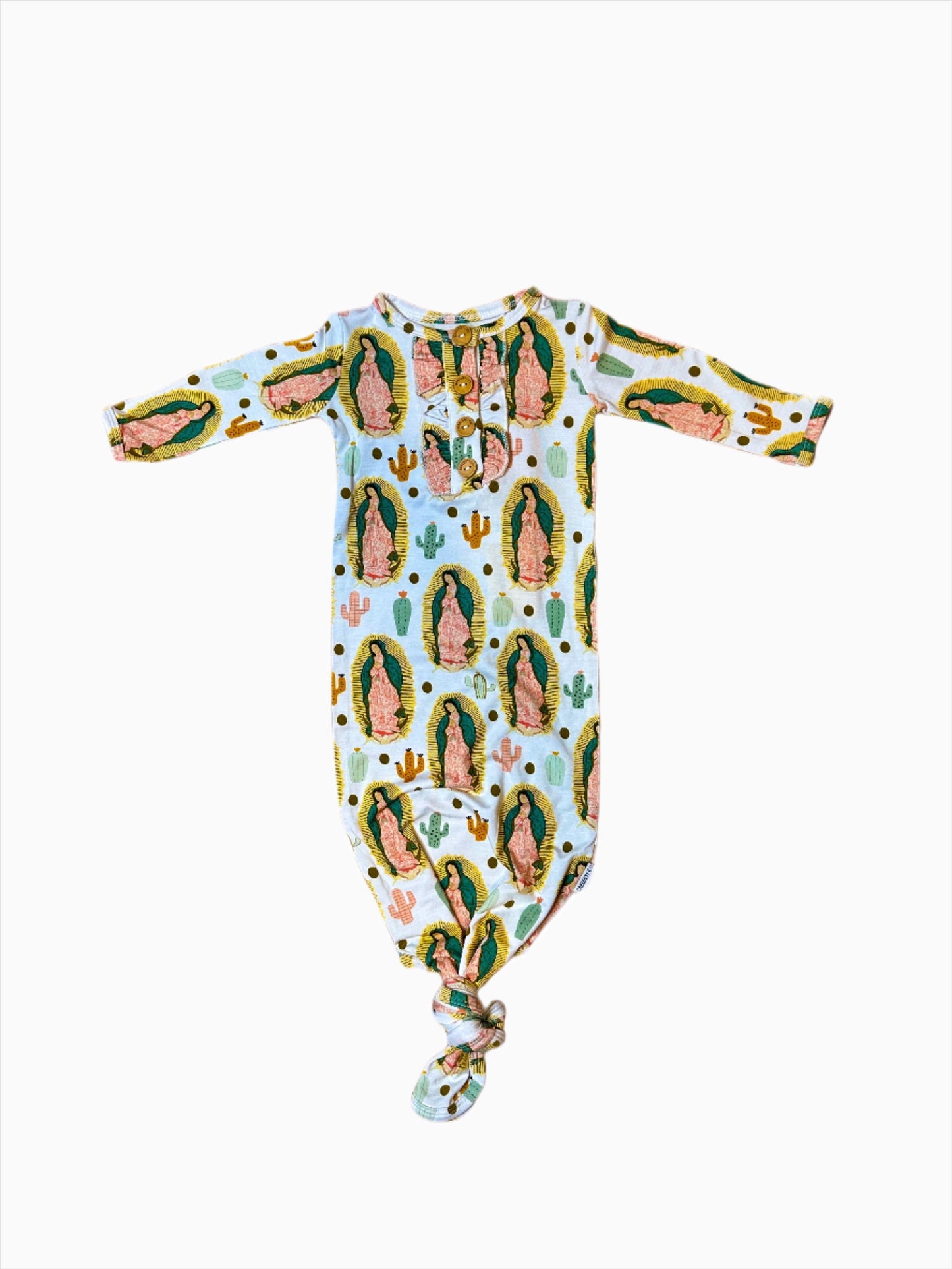 Our Lady of Guadalupe knotted gown