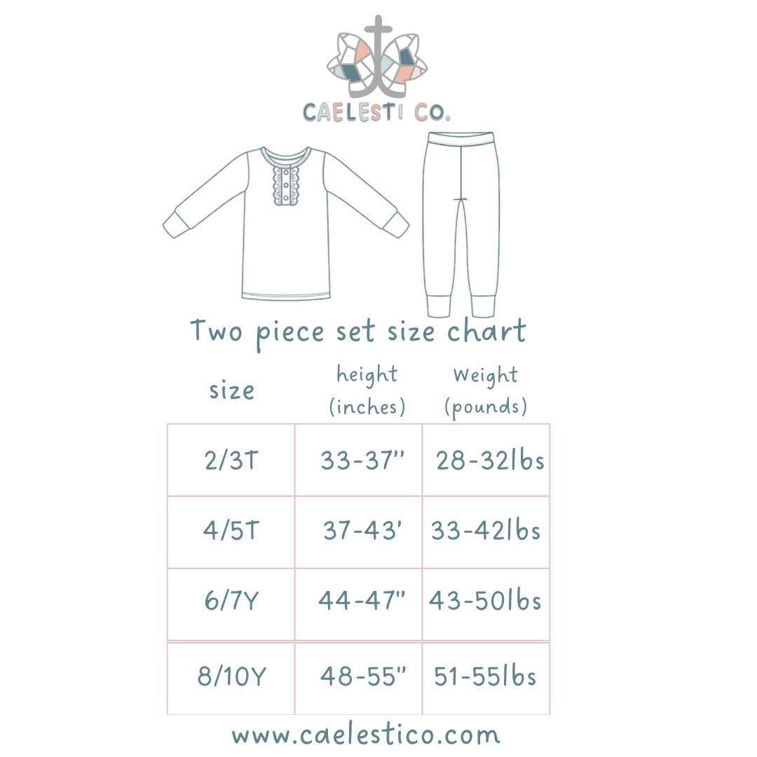 O come, Emmanuel pajamas set