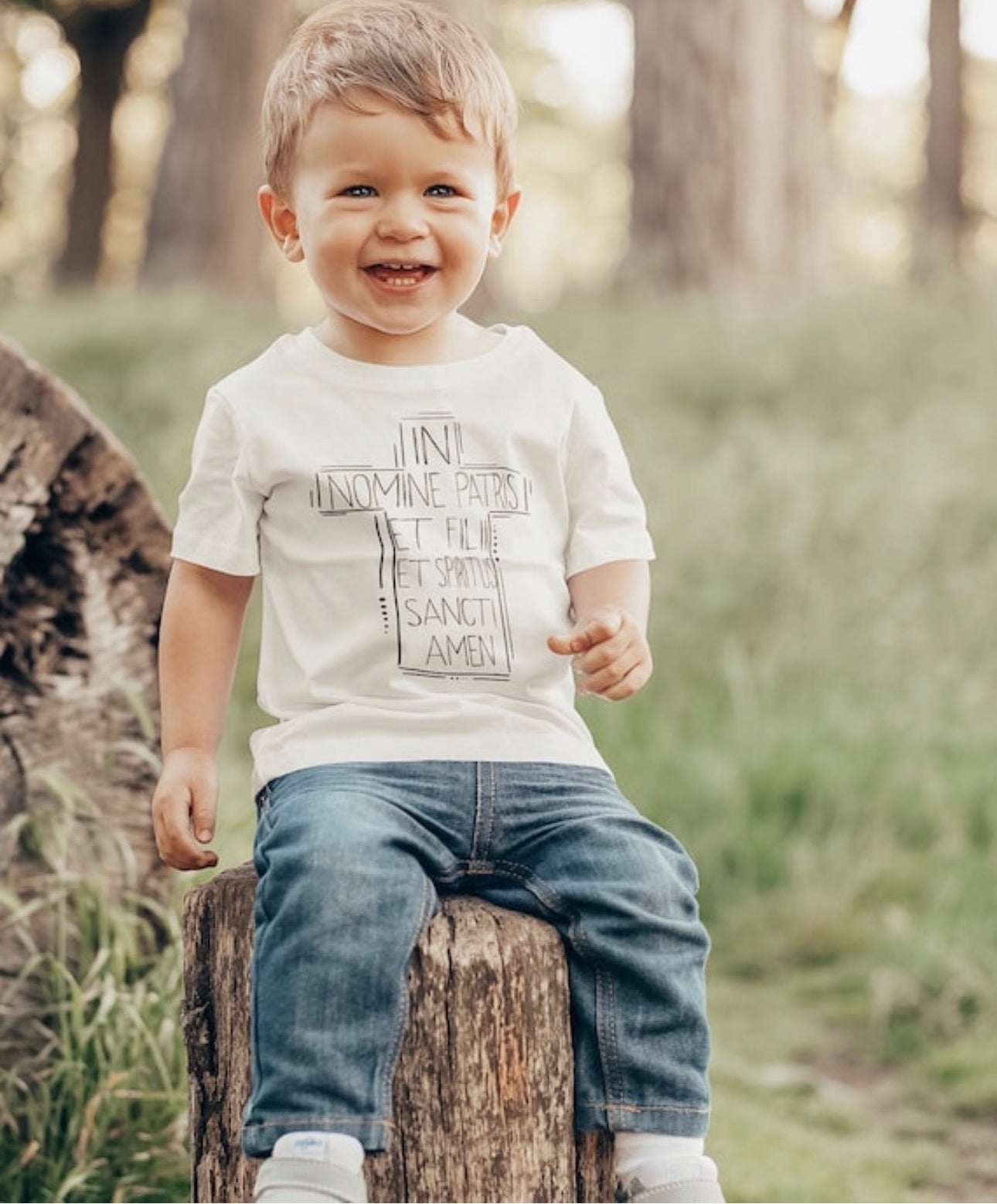 Latin sign of the cross t-shirt