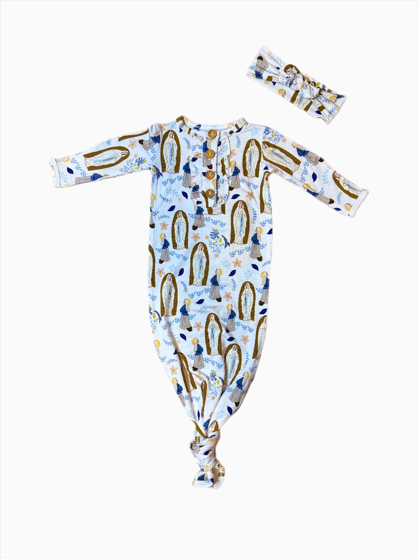 Our Lady of Lourdes gown
