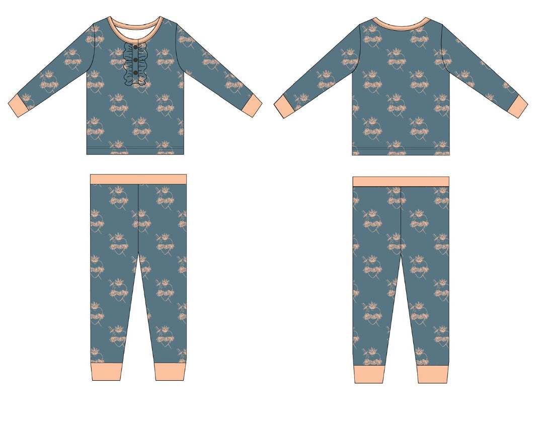 Immaculate heart pajamas set