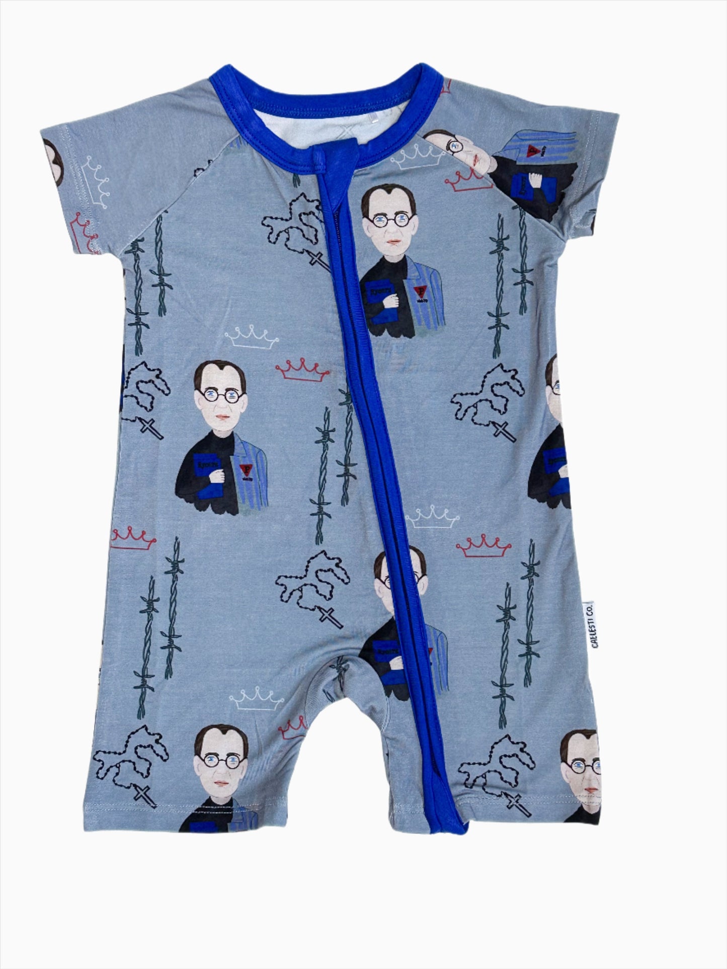 St. Maxmilian Kolbe shortie zip