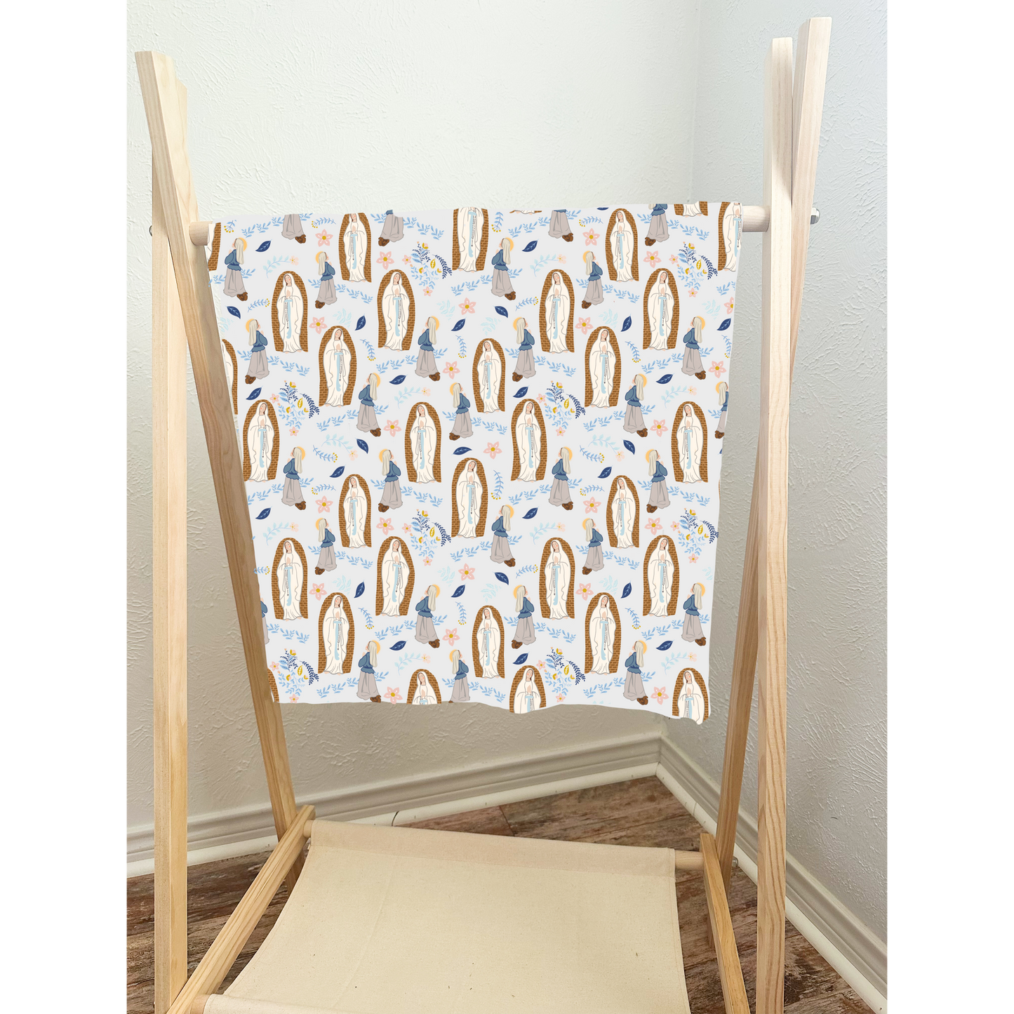 Our Lady of Lourdes swaddle