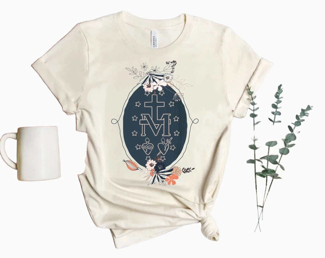Marian floral tee