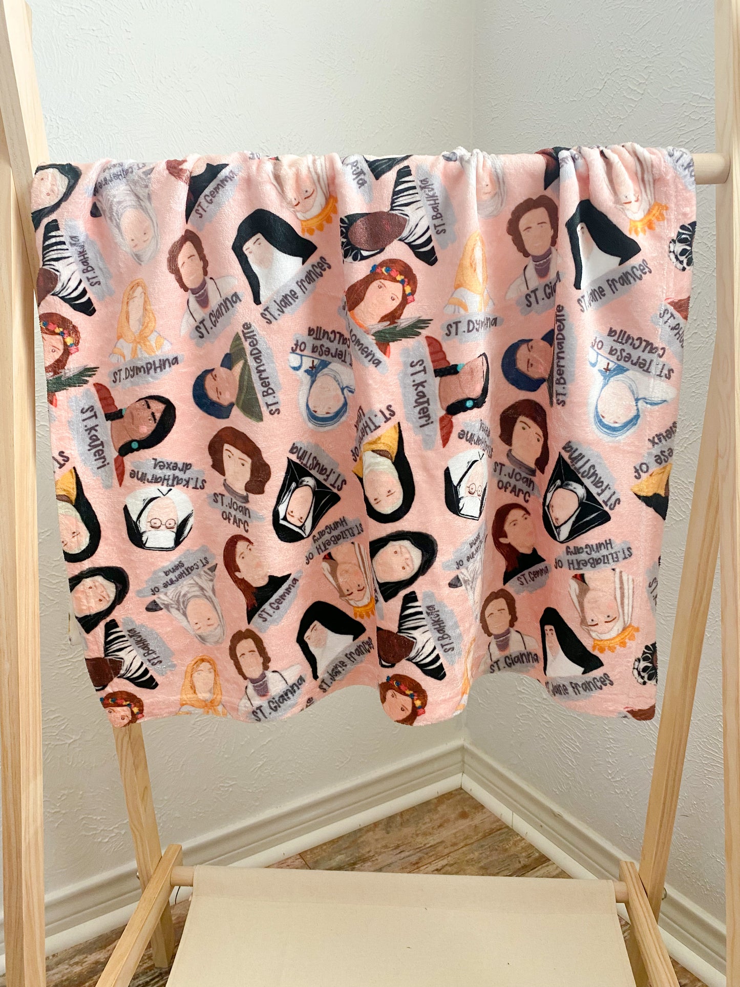 Female saints blanket