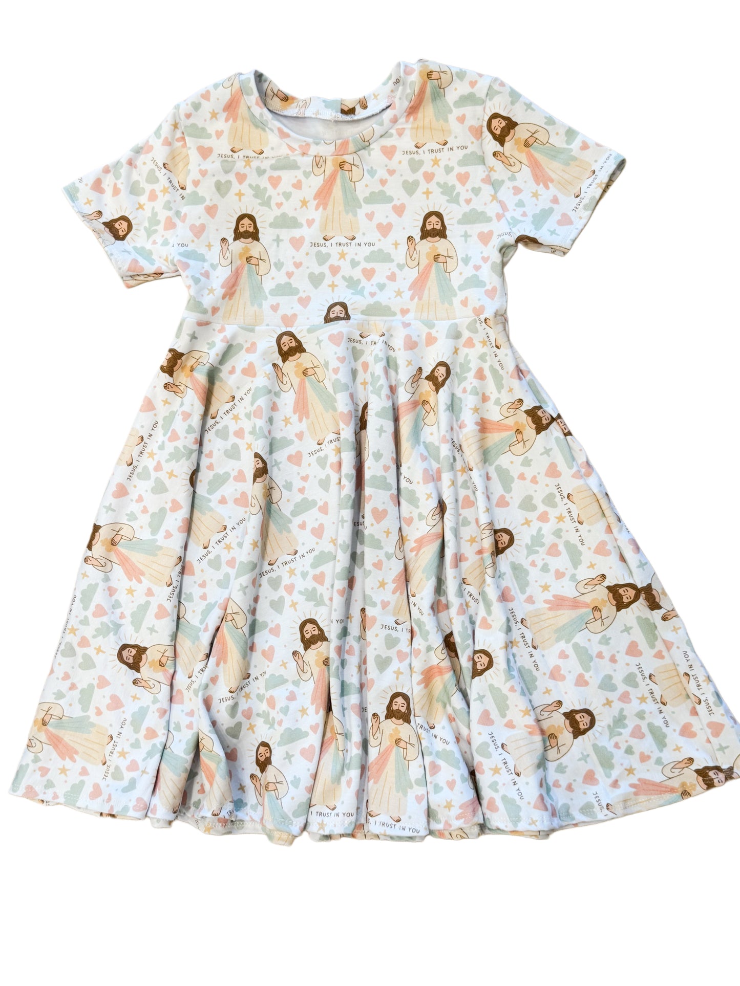 Divine Mercy twirl dress