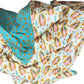 Our Lady Of Guadalupe muslin reversible swaddle