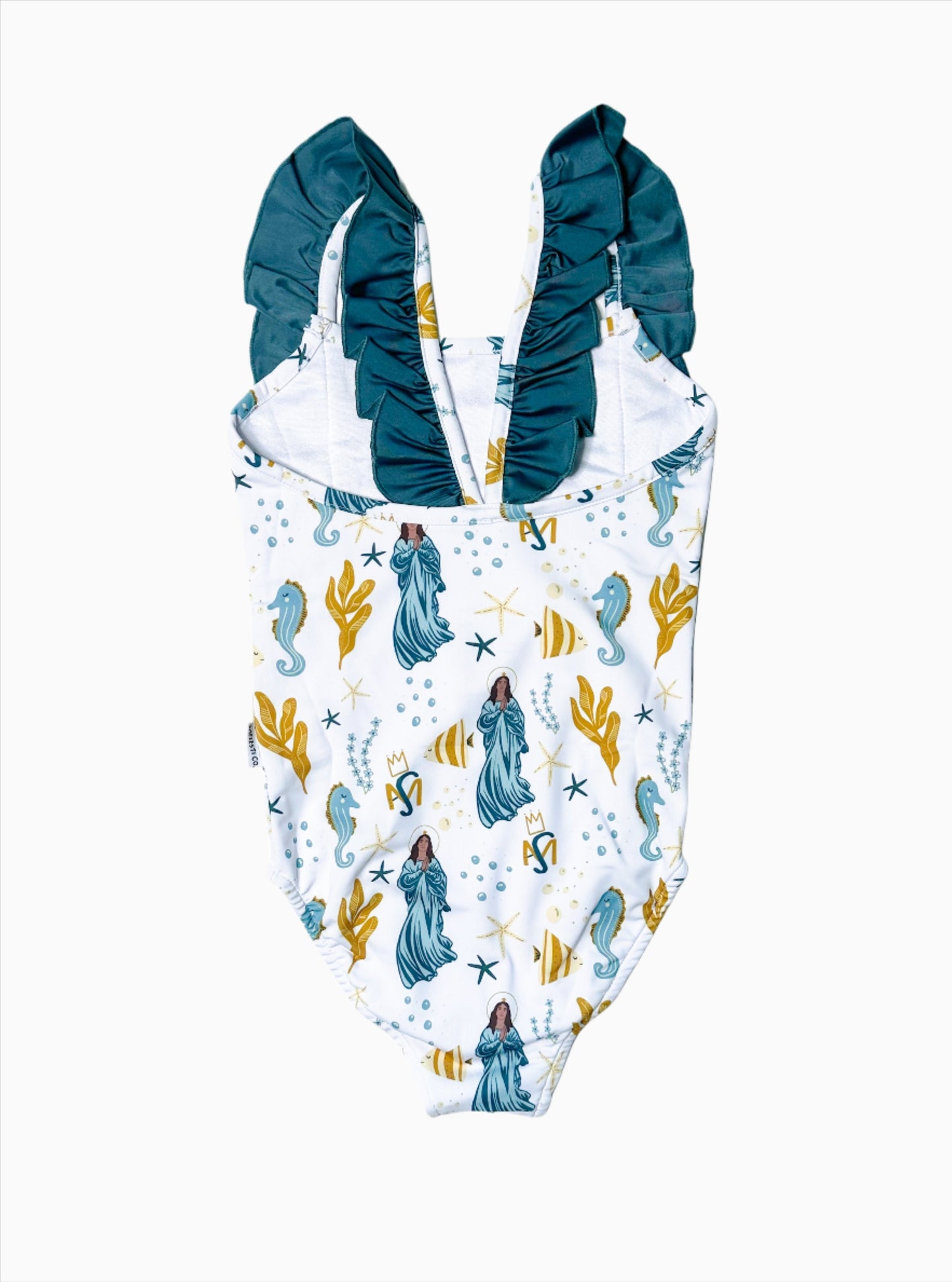 Our Lady Star of the Sea (Ave Maris Stella) Swimsuit