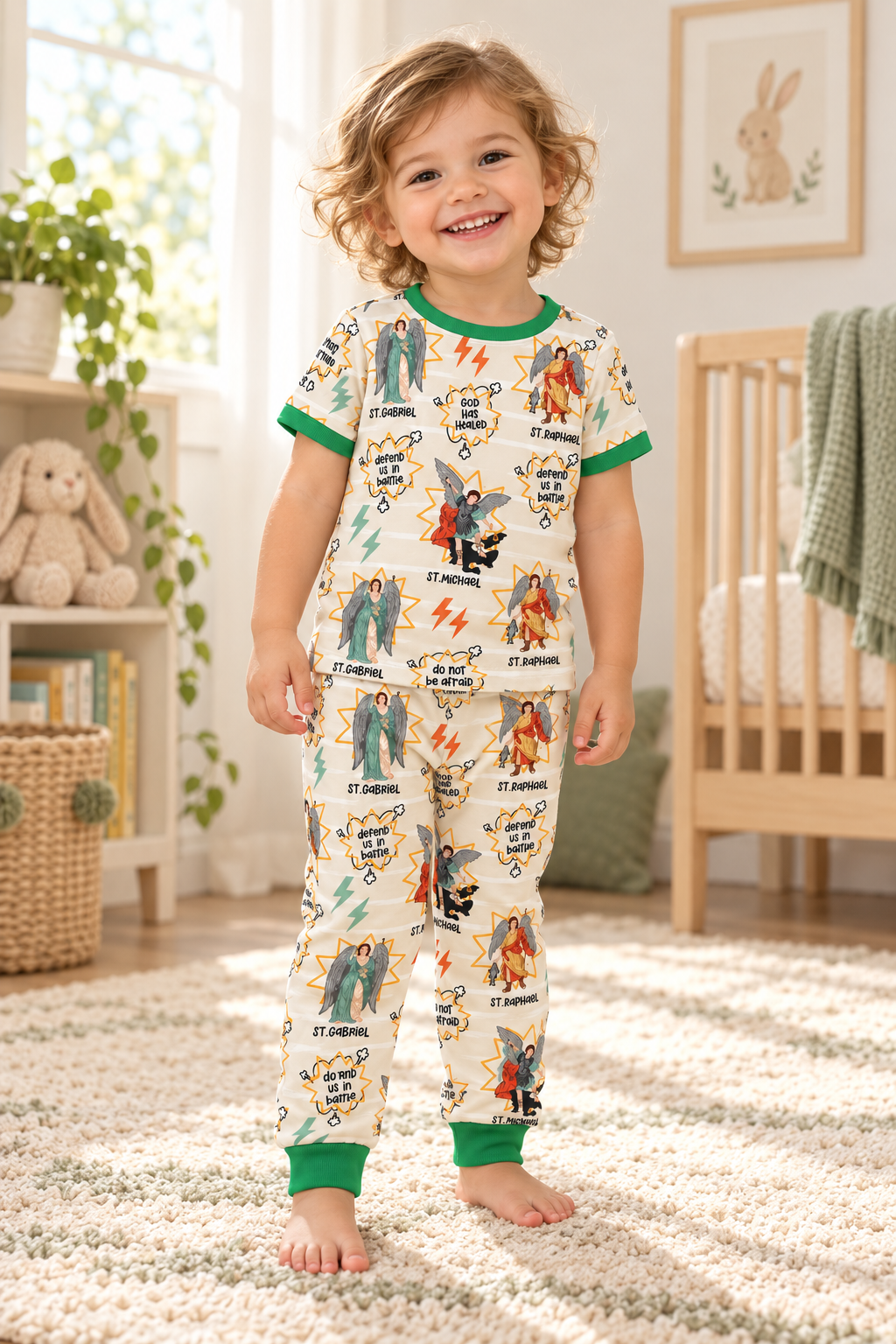 Superhero Archangel pajamas set