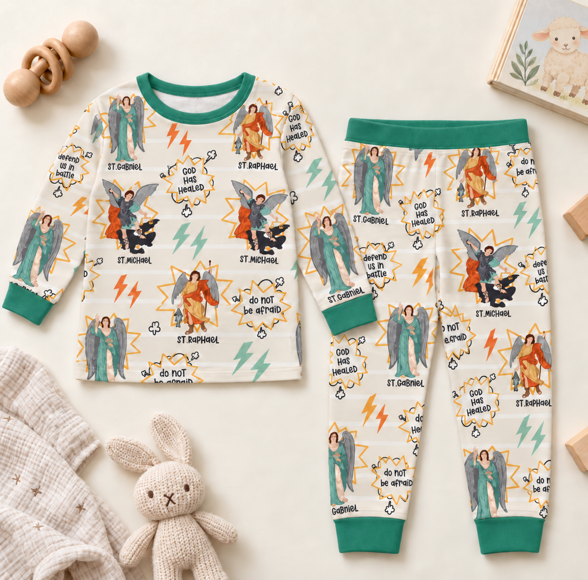 Superhero Archangel pajamas set