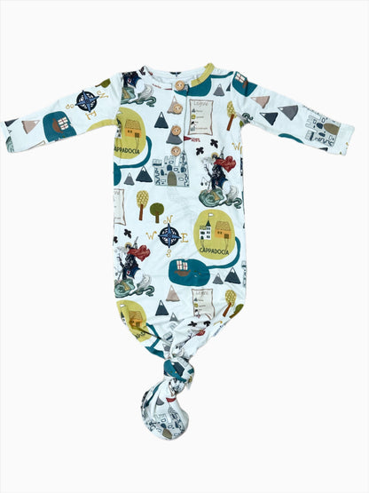 St.George knotted gown