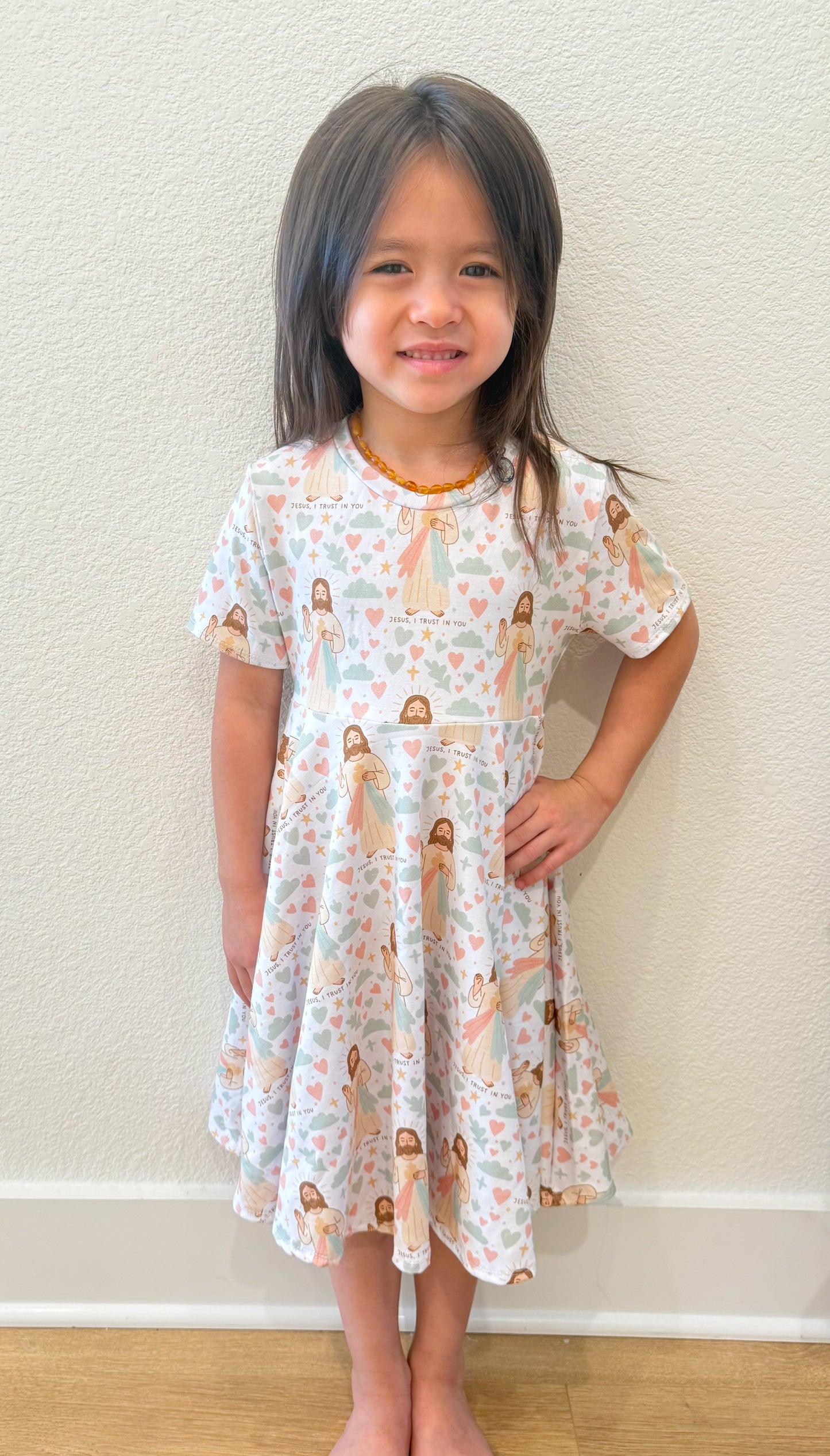 Divine Mercy twirl dress