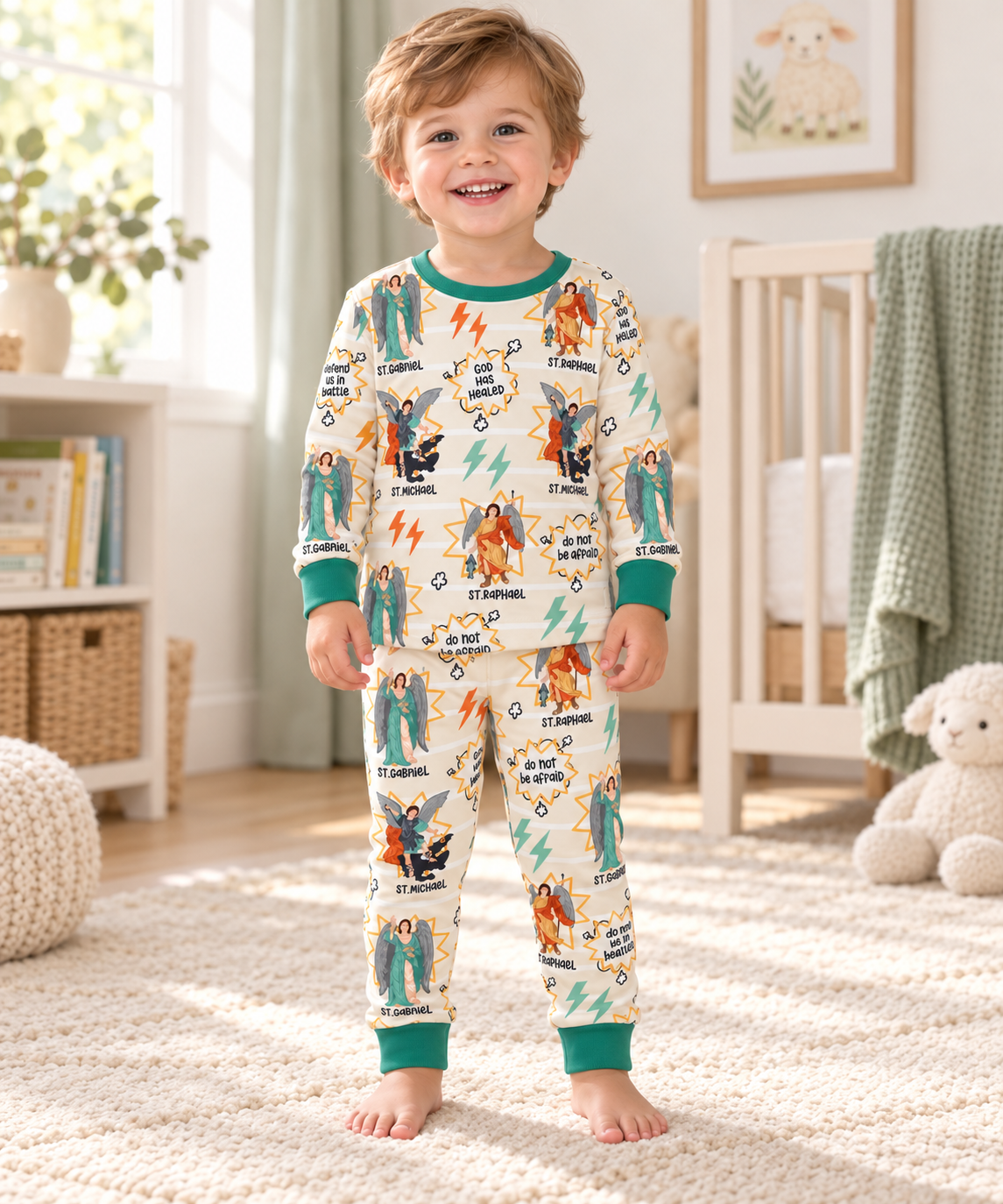 Superhero Archangel pajamas set