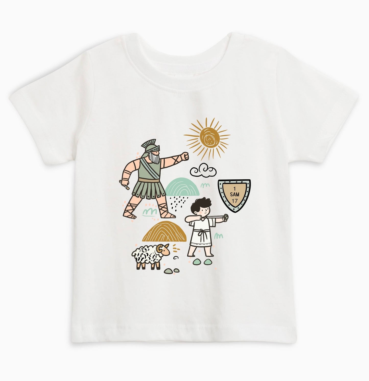 David and Goliath t-shirt