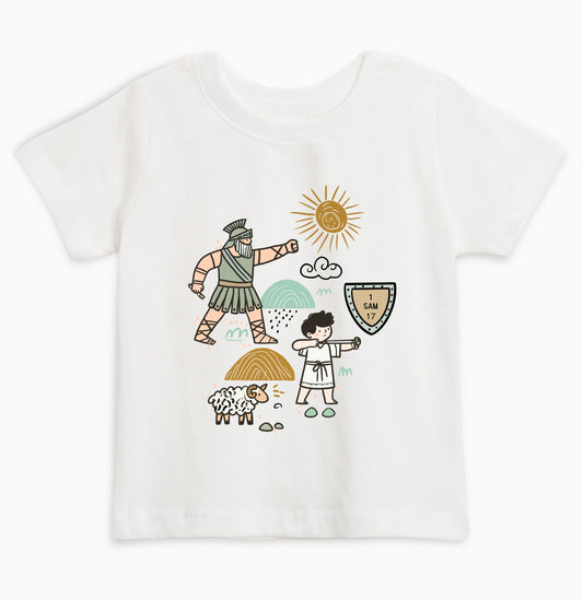 David and Goliath t-shirt