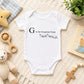 Toddler Tee — "G is for Gregorian Chant" Music Note Shirt