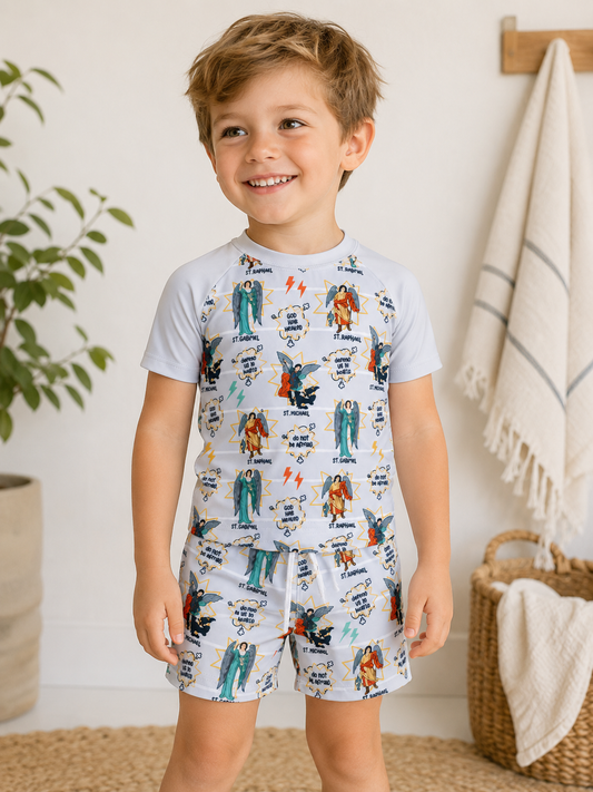Superhero Archangel Swimsuit set