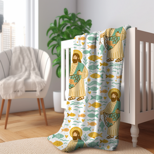 Fisher of Men blanket