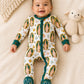 Our Lady of Guadalupe zipper footie