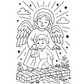 Guardian Angel coloring page
