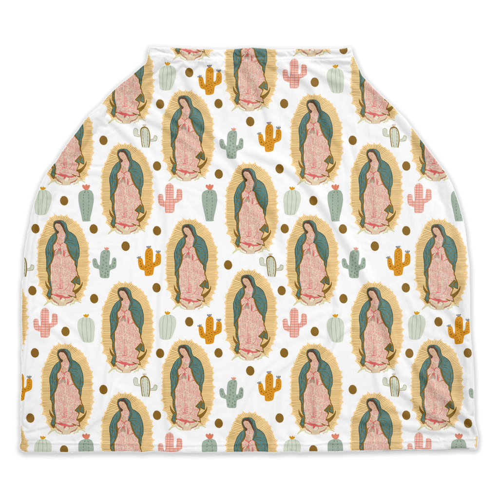 Our Lady of Guadalupe carseat + nursing cover