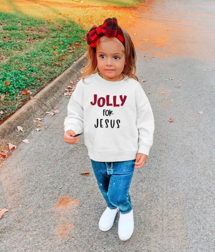 Jolly for Jesus pullover